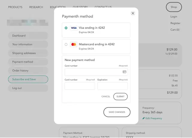 Panel subskrypcji z integracją QPilot API i synchronizacją w czasie rzeczywistym — zrzut ekranu 6 z 12
