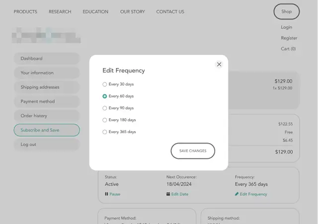 Panel subskrypcji z integracją QPilot API i synchronizacją w czasie rzeczywistym — zrzut ekranu 7 z 12